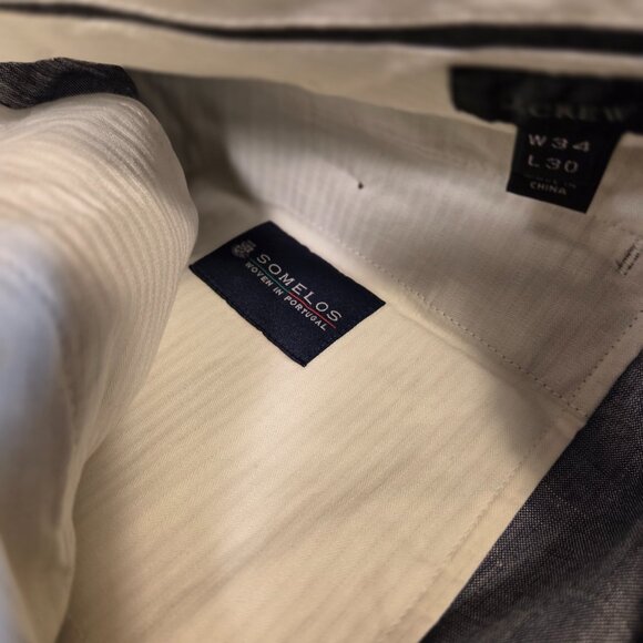 J.Crew men's cotton/linen pants - Picture 11 of 15